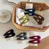 Pasador de Lana Sencillo para Otoño e Invierno para Niñas, Pinza de Flequillo de Gama Alta, Cabello Suelto Lateral, Pasador para la Parte Posterior de la Cabeza, Pinza Pequeña Accesorio para el Cabello