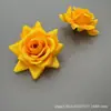 Flores Artificiais de Rosa com Chifre Pequeno, Arranjos de Flores de Rosa com Chifre Enrolados à Mão, Arranjos de Flores de Parede, Decorações de Flores de Pulso, Materiais Florais Decorativos DIY
