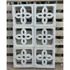 Janela de treliça de cimento janela de flor decorativa tijolo de flor vazado tijolo vazado estilo antigo chinês janela de cimento de parede flor tijolo vazado escultura em tijolo