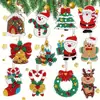 5D2025 Nova Pintura Diamantada de Natal e Halloween Chaveiro DIY Feito à Mão, Venda Direta de Fabricantes de Fontes Transfronteiriças