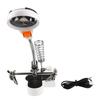 Al por mayor 16126AC1 con 2 luces LED Luz Fría luz cálida convertible multifuncional de escritorio clip auxiliar lupa de reparación