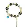 Pulsera de Copo de Nieve Navideño Estilo Ins Lujo Accesible Moda de Alta Gama Diseño de Nicho Dulce y Versátil Pulsera Coreana Cielo Estrellado