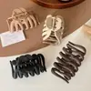 Grampo de Cabelo Grande Estilo Ins Simples Moda Coreana para Meninas, Piranha Elegante Retrô para a Parte de Trás da Cabeça