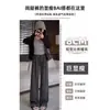 Calça Casual de Lã de Cordeiro Plus Size para Mulheres, Tendência Quente de Vendas 2026 Primavera/Verão, Estilo Fino com Caimento Macio, Adequada para Usar Fora