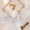 Saia Cintilante Renda Sem Desligar Aberta Conjunto de Lingerie Sexy Calcinhas Tentação Sexy