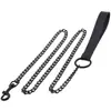 Estilo Gótico Oscuro Transfronterizo Europeo y Americano Correa de Tracción Sexy para Perro Collar Cuello Cubre Cuello Cadena de Hierro Sexy en Forma de O para Hombres y Mujeres