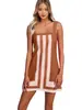 Vestido de tirantes casual de verano 2026 de Amazon, nuevo estilo europeo y americano, comercio exterior transfronterizo, estilo resort costero para mujer