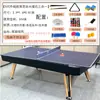 Mesa de billar tipo estándar para el hogar multifuncional mesa de billar americano de ocho bolas negras tres en uno mesa de tenis de mesa mesa de billar comercial