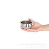 Tazón para Huevo al Vapor de Acero Inoxidable 304 11cm Capa Única Tazón para Comida de Bebé Natilla de Huevo con Tapa Olla para Estofado Olla para Chili Olla para Especias