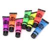 Tinta facial fluorescente à base de água, tinta pintada à mão, maquiagem de Halloween, tinta corporal lavável, tinta DIY, atacado