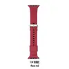 Para Apple Iwatch Serie Completa 5678 Reloj Apple Impermeable Deportivo Color Sólido Silicona Samsung Hebilla Cuadrada Correa Apple
