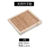 Porta-copos Especial Cerâmica Tiki Bar Vintage Absorvente Bambu Trançado Tronco Natural Base de Bambu