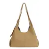 Bolso Retro para Viajar Bolso de Mujer 2025 Nueva Moda Bolso Tote Coreano Color Sólido Casual Gran Capacidad Bolso de Hombro Tendencia