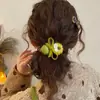 Diadema de Pompones de Calabaza Súper Linda para Mujer, Accesorio para el Cabello de Alta Gama para Otoño e Invierno, Diadema para Moño, Goma Elástica para el Cabello