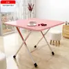 Mesa mesa plegable apartamento pequeño mesa de comedor mesa de comedor dormitorio dormitorio mesa de estudio mesa cuadrada exterior plegable multifuncional