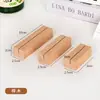 Soporte de Notas de Madera Maciza, Atril para Notas, Tablero de Mensajes de Escritorio, Base Creativa para Tarjetas, Soporte para Etiquetas de Fotos