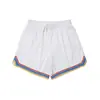 Pantalones Cortos de Baloncesto Americano Szxar Sports Verano Fitness Entrenamiento Holgados Secado Rápido Transpirables de Malla Cortos de Cuarto para Hombre