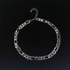Colar Cubano Exagerado Feminino Estilo Europeu e Americano Moda Corrente para Clavícula Simples Pulseira Hip Hop 2025 Novo chocker