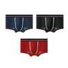 Ropa interior de seda de hielo, calzoncillos tipo bóxer de malla para hombre, calzoncillos tipo bóxer ultrafinos transpirables de verano con forma de U, pantalones deportivos para estudiantes