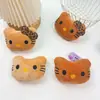 Lindo Felpa Estampado de Leopardo Kt Gato Accesorios para el Cabello Pasador Muñeca Ropa DIY Zapatillas de Algodón Calcetines Accesorios Decorativos Accesorios