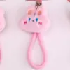 Muñeco de Peluche de Dibujos Animados Colgante para Teléfono Móvil Cuerda Corta para Muñeca Colgantes para Bolsos Anti-caída Anti-caída Cadena Colgante para Funda de Teléfono Móvil