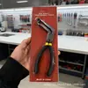 Cortador de Fio Especial para Eletricista, Cortador de Barra de Aço, Alicate Removedor de Fio Elétrico para Carro (Angulado Reto e Curvado), Economia de Mão de Obra, Grau Industrial, Conjunto