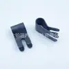Accesorios de resorte de forma especial para interior de automóvil acero al manganeso tratamiento térmico endurecido clip elástico autorroscante en forma de U tuerca de lengüeta