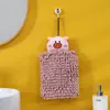 Pelota de Mano de Chenilla con Significado de Fruta Creativa Toalla de Mano Colgante de Cocina Creativa Toalla de Mano Absorbente de Secado Rápido