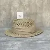 Sombrero de paja francés para vacaciones, sombrero de copa cóncavo de paja salada para mujer, sombrero de protección solar de verano, sombrero de playa informal vintage combinable.