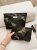 Nuevo Estilo Chino Estilo Nacional Bolso Cosmético de Gran Capacidad Bolsillo Interior Bordado Tridimensional Bolsa de Almacenamiento Corazón de Niña Neceser Bolso de Mano
