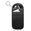Novo produto bolsa de blindagem de sinal para chave de carro com fivela dupla bolsa de chave com blindagem eletromagnética RFID bolsa antifurto bolsa de tela para chave de carro