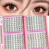 Popular juego de pegamento de comercio exterior: Tuoshanjing textura voluminosa y densa para crear cuencas de ojos profundas de tez mixta, pestañas postizas transfronterizas
