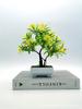 Planta Simulada En Maceta Versátil Planta Verde Árbol Pequeño Bonsái Decoración de Interior Bonsái Escritorio de Oficina Adornos Pequeños