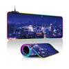 Regalo Creativo para Novio Alfombrilla de Ratón E-Sports Luminosa Colorida RGB con Luz Fresca Alfombrilla de Mesa para Juegos E-Sports