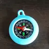 Novo Mosquetão Bússola de Silicone com Gancho de Liberação Rápida para Uso ao Ar Livre, Personalizável com Logo