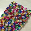 Lentejuelas Perlas Flores de 2 cm Accesorios de Decoración DIY Piezas Hechas a Mano Perlas Brillantes Lentejuelas Flores Flores para Zapatos Hechas a Mano