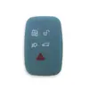 Adequado para Land Rover 5BT Smart 5 Chaves Capa de Chave de Silicone Capa de Chave de Cola Macia Capa Protetora Antifurto para Controle Remoto Aurora