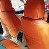 Cojín para Asiento de Coche Transfronterizo, Funda de Asiento de Cuero Nappa, Funda de Asiento de Cobertura Total, Verano Aliexpress Universal para Cuatro Estaciones Cubierta Completa Tridimensional