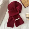 Bufanda de Mezcla de Lana de Color Sólido, Nuevo Estilo Otoño e Invierno 2026, para Estudiantes Mujeres, Estilo Coreano, Sencilla y Versátil, Bufanda Cálida para Cuello de Pareja