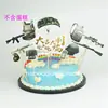 Pastel de Pollo Decoración para Comer Pollo Decoración para Hornear Tarjeta de Cumpleaños Suministros para Disfraces de Fiesta Cumpleaños de Dioses Masculinos Regalo