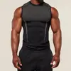 Novo Colete Shark Fitness Muscular Estilo Americano para Homens, Esportes ao Ar Livre Corrida Treinamento, Realçador Muscular, Slim-Fit, Regata de Secagem Rápida
