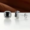 Pendientes de moda transfronterizos de estilo coreano con hebilla de diamante y circonita para mujer, elegantes pendientes de moda con entrega al por mayor en vivo.