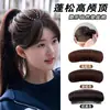 Aplique para coroa alta, realçador volumizador para a raiz do cabelo, aplique de cabelo para a parte de trás da cabeça, pente de cabelo, presilha de cabelo invisível