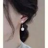 Aretes de Perlas para Mujer, Estilo Largo, Modernos y Versátiles, Aretes de Borlas de Moda, Venta al por Mayor desde Fabricante, Aretes de Diseño de Nicho