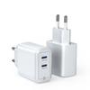 Padrão europeu multi-porta 50W nitreto de gálio carregamento rápido direto da fábrica para certificação padrão europeu PD3.0 carregador cabeça de carregamento