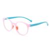 Gafas para niños TR90 silicona protección ocular teléfono móvil color nuevo combinación niños y niñas gafas lisas se pueden equipar con gafas CSP8835
