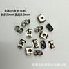 Suministro de Acero Inoxidable Tapones para los Oídos Japoneses y Coreanos Hebilla de Mariposa Hecho a Mano DIY Paquete de Oreja Cubierta de Pin para Pendientes Accesorios de Joyería
