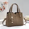 Bolso de Fábrica de Gran Capacidad con Patrón de Cuero PU Tipo Piedra Verano 2026 Nuevo Estilo Bolso Cruzado Tipo Cubo Moda para Mujer Bolso de Hombro