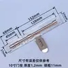 Pestillo de Puerta de Acero Inoxidable Izquierdo y Derecho Perno de Puerta 4 Pulgadas 6 Pulgadas 8 Perno Antirrobo para Puerta de Madera Montaje Superficial Cerradura de Perno para Baño