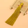 Franja de Borla de Tubo Oco 8mm 12cm, Acessórios de Pingente de Nó Chinês, Pingente de Moeda dos Cinco Imperadores, Compra em Atacado, Ótimo Preço
